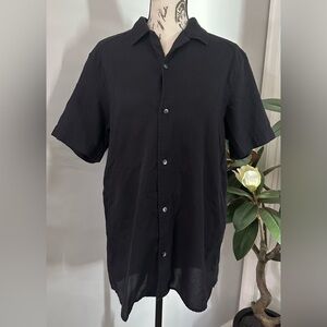 Calvin Klein Black Casual Button Down Shirt 🖤🖤